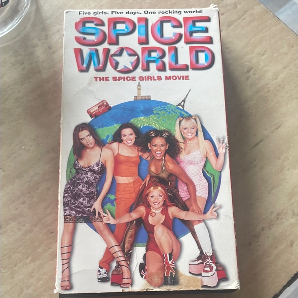 Vintage Spice World VHS